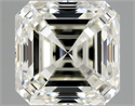 Natural Diamond 1.42 Carats, Asscher with  Cut, J Color, VVS1 Clarity and Certified by GIA