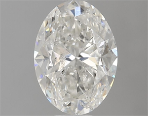 Picture of Natural Diamond 0.90 Carats, Oval with  Cut, J Color, I1 Clarity and Certified by GIA
