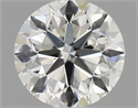 Natural Diamond 0.90 Carats, Round with Very Good Cut, G Color, VS2 Clarity and Certified by IGI