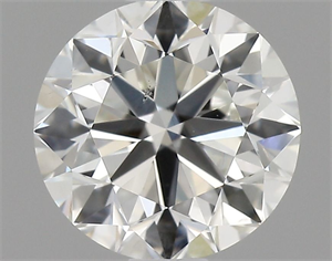 Picture of Natural Diamond 0.90 Carats, Round with Very Good Cut, G Color, VS2 Clarity and Certified by IGI