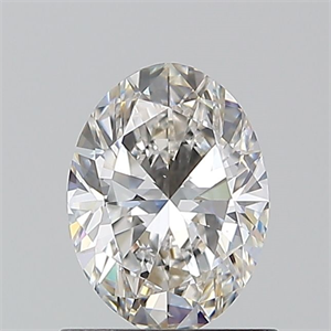 Picture of Natural Diamond 0.90 Carats, Oval with  Cut, G Color, VS2 Clarity and Certified by GIA