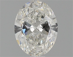 Foto Diamante Natural 0.90 quilates, Ovalado , Color G, claridad SI2 y certificado GIA de