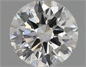 Natural Diamond 0.41 Carats, Round with Excellent Cut, F Color, VS1 Clarity and Certified by GIA