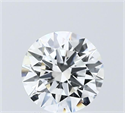 Lab Grown Diamond 1.55 Carats, Round with Ideal Cut, E Color, VS1 Clarity and Certified by IGI