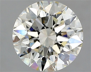 Picture of Natural Diamond 2.03 Carats, Round with Excellent Cut, J Color, VVS2 Clarity and Certified by GIA