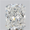 Diamante Natural 1.70 quilates, Radiante , Color G, claridad SI2 y certificado GIA