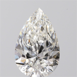 Foto Diamante Natural 1.01 quilates, De pera , Color H, claridad VS1 y certificado GIA de