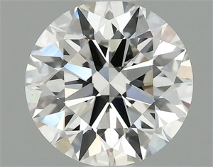 Picture of Lab Grown Diamond 1.06 Carats, Round with Ideal Cut, F Color, VS1 Clarity and Certified by IGI