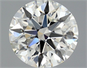 Diamante Natural 0.71 quilates, Redondo , Color H, claridad VVS2 y certificado GIA