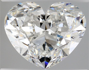 Picture of Natural Diamond 2.01 Carats, Heart with  Cut, F Color, VS2 Clarity and Certified by GIA