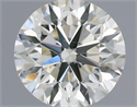 Diamante Natural 0.70 quilates, Redondo , Color I, claridad VS2 y certificado IGI