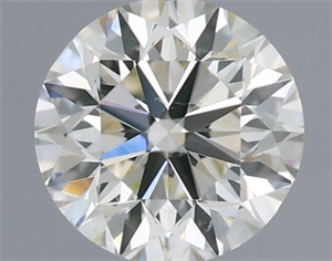 Picture of Natural Diamond 0.70 Carats, Round with Very Good Cut, I Color, VS2 Clarity and Certified by IGI
