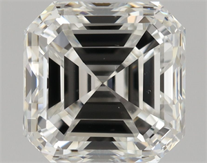 Foto Diamante Natural 0.90 quilates, Asscher , Color H, claridad VS1 y certificado GIA de