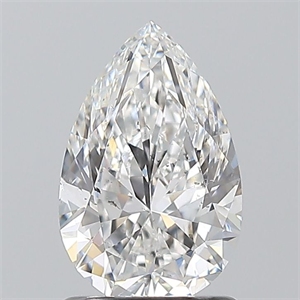 Picture of Natural Diamond 1.20 Carats, Pear with  Cut, E Color, SI1 Clarity and Certified by GIA