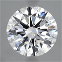 Lab Grown Diamond 2.72 Carats, Round with Ideal Cut, D Color, VVS1 Clarity and Certified by IGI