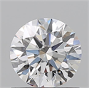 Natural Diamond 0.82 Carats, Round with Excellent Cut, F Color, VS1 Clarity and Certified by GIA