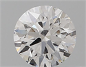 Diamante Natural 0.43 quilates, Redondo , Color E, claridad VS2 y certificado GIA