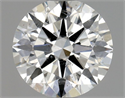 Natural Diamond 0.80 Carats, Round with Excellent Cut, G Color, SI2 Clarity and Certified by GIA