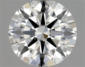 Picture of Natural Diamond 0.80 Carats, Round with Excellent Cut, G Color, SI2 Clarity and Certified by GIA