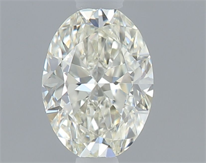 Picture of Natural Diamond 0.40 Carats, Oval with  Cut, K Color, VVS1 Clarity and Certified by GIA