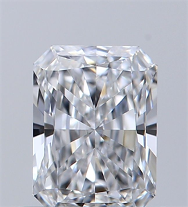 Picture of Natural Diamond 0.52 Carats, Radiant with  Cut, D Color, IF Clarity and Certified by GIA