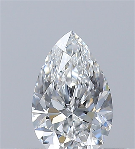 Foto Diamante Natural 0.30 quilates, De pera , Color F, claridad VVS2 y certificado GIA de