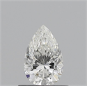 Diamante Natural 0.55 quilates, De pera , Color G, claridad VS1 y certificado GIA