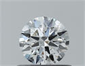 Diamante Natural 0.50 quilates, Redondo , Color D, claridad SI1 y certificado GIA