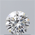 Diamante Natural 0.50 quilates, Redondo , Color F, claridad SI2 y certificado GIA