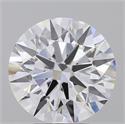 Lab Grown Diamond 3.04 Carats, Round with Ideal Cut, E Color, IF Clarity and Certified by IGI