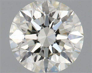 Picture of Natural Diamond 0.96 Carats, Round with Excellent Cut, I Color, IF Clarity and Certified by IGI