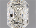 Natural Diamond 0.90 Carats, Radiant with  Cut, I Color, VS2 Clarity and Certified by GIA