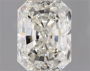 Picture of Natural Diamond 0.90 Carats, Radiant with  Cut, I Color, VS2 Clarity and Certified by GIA