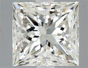 Picture of Natural Diamond 2.01 Carats, Princess with  Cut, K Color, SI1 Clarity and Certified by GIA