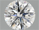 Lab Grown Diamond 1.05 Carats, Round with Excellent Cut, E Color, VS1 Clarity and Certified by IGI