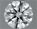 Diamante Natural 0.50 quilates, Redondo , Color I, claridad VVS1 y certificado GIA