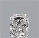 Diamante Natural 0.36 quilates, Radiante , Color E, claridad VS1 y certificado GIA