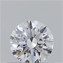 Diamante Natural 0.41 quilates, Redondo , Color D, claridad VS2 y certificado GIA
