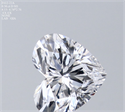 Natural Diamond 0.30 Carats, Heart with  Cut, D Color, SI1 Clarity and Certified by GIA