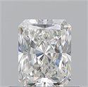 Natural Diamond 0.70 Carats, Radiant with  Cut, H Color, VS2 Clarity and Certified by GIA