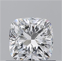 Natural Diamond 0.70 Carats, Cushion with  Cut, E Color, VS2 Clarity and Certified by GIA