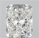 Diamante Natural 3.01 quilates, Radiante , Color H, claridad SI1 y certificado GIA