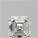 Natural Diamond 2.01 Carats, Asscher with  Cut, K Color, VVS1 Clarity and Certified by GIA