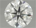 Natural Diamond 0.90 Carats, Round with Very Good Cut, I Color, SI1 Clarity and Certified by IGI