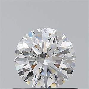 Foto Diamante Natural 0.61 quilates, Redondo , Color E, claridad SI2 y certificado GIA de