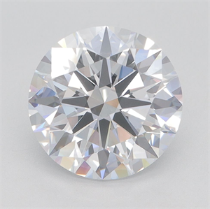 Picture of Lab Grown Diamond 6.44 Carats, Round with Ideal Cut, F Color, VVS2 Clarity and Certified by IGI