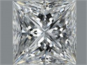 Diamante Natural 1.01 quilates, Princesa , Color E, claridad VS1 y certificado GIA