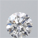 Natural Diamond 0.50 Carats, Round with Excellent Cut, F Color, SI2 Clarity and Certified by GIA