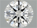 Lab Grown Diamond 0.98 Carats, Round with Ideal Cut, D Color, VVS2 Clarity and Certified by IGI
