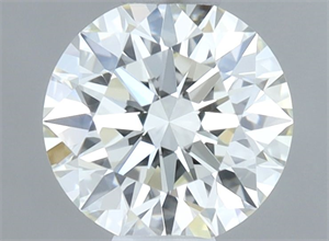 Picture of Natural Diamond 0.40 Carats, Round with Excellent Cut, L Color, VVS1 Clarity and Certified by GIA